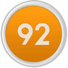 Значок 92 бензина